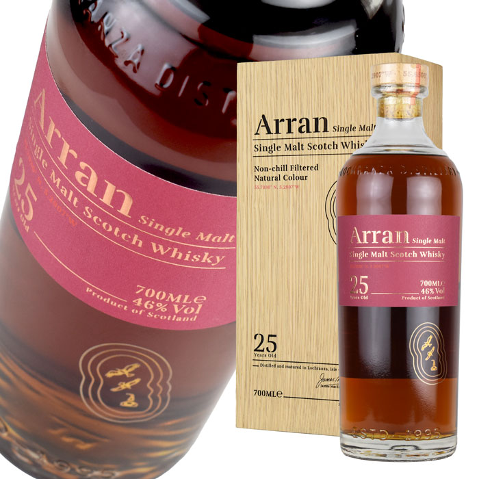 アラン　25年　送料込み 楽天市場】アラン 25年 700ml 46度 並行 バーボン&シェリー