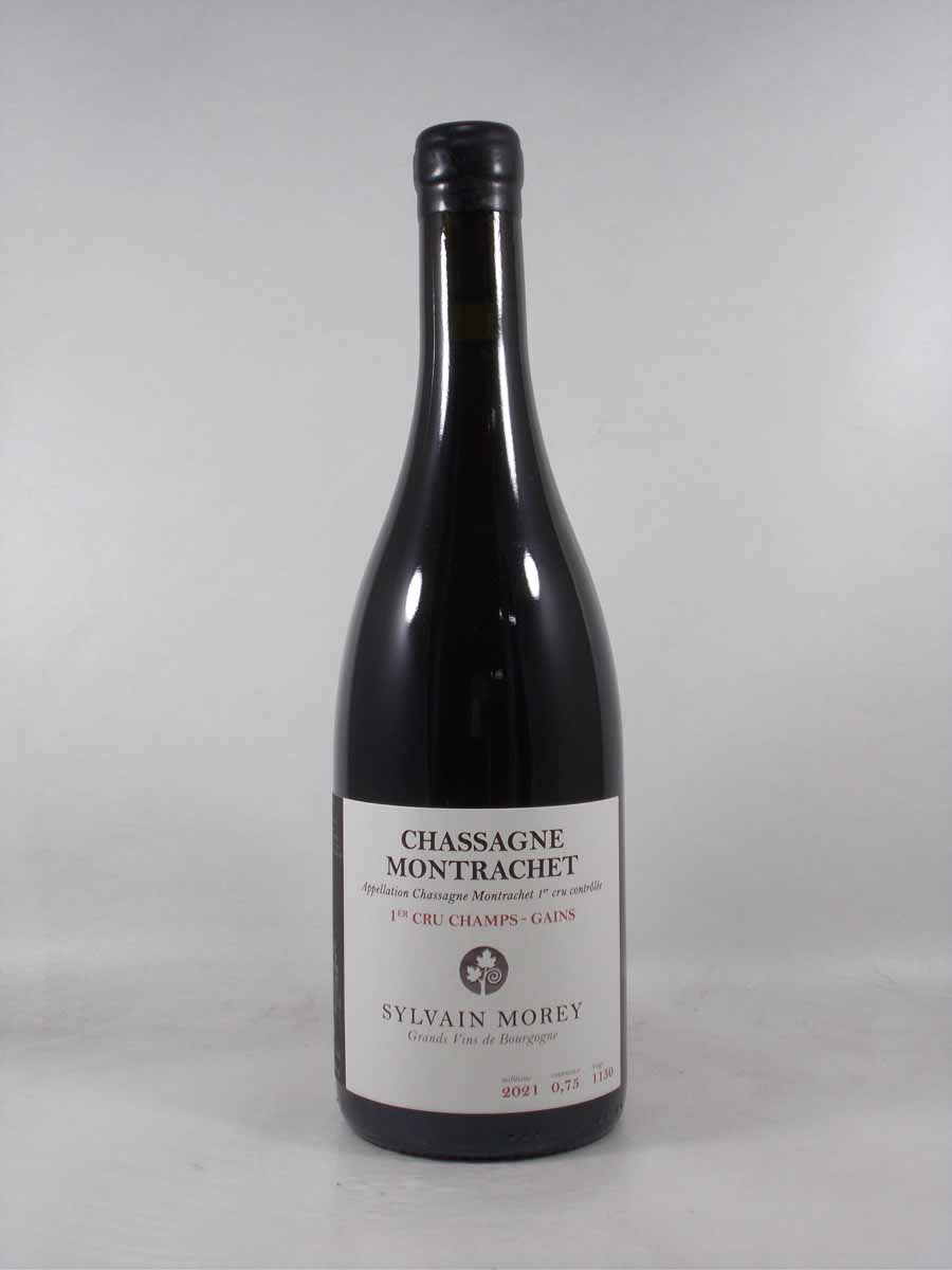 シルヴァン モレ シャサーニュ モンラッシェ プルミエ クリュ シャン ガン ルージュ [2021] 750ml 赤 Sylvain MOREY Chassagne-Montrachet 1er Cru Champs Gains Rouge