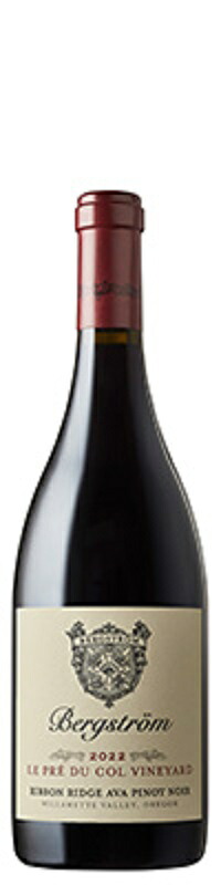 ベルグストロム ピノ ノワール レ プレ ドゥ コル ヴィンヤード [2022] 750ml 赤 Bergstrom Pinot Noir Le Pre du Col Vineyard｜酒宝庫　ＭＡＳＨＩＭＯ 11,269円