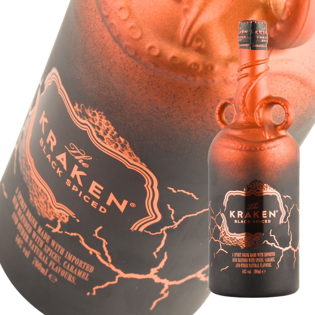 楽天市場】クラーケン ブラックスパイスド セラミックボトル ラム RUM