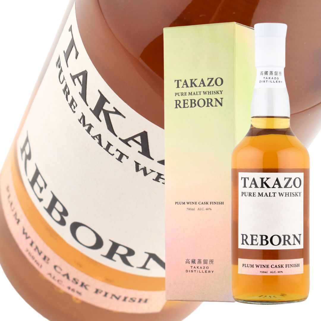 TAKAZO REBORN ピュアモルトウイスキー 明利酒類 高藏ウイスキー 700ml TAKAZO REBORN PURE MALT WHISKY