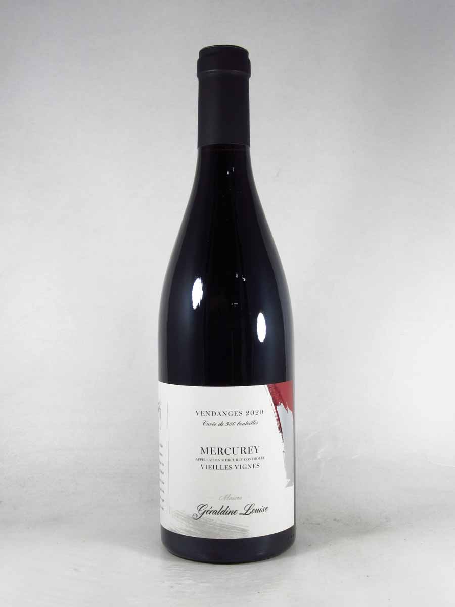 ジェラルディーヌ ルイーズ メルキュレ ルージュ ヴィエーユ ヴィーニュ [2020] 750ml 赤 Geraldine Louise Mercurey Rouge Vieilles Vignes