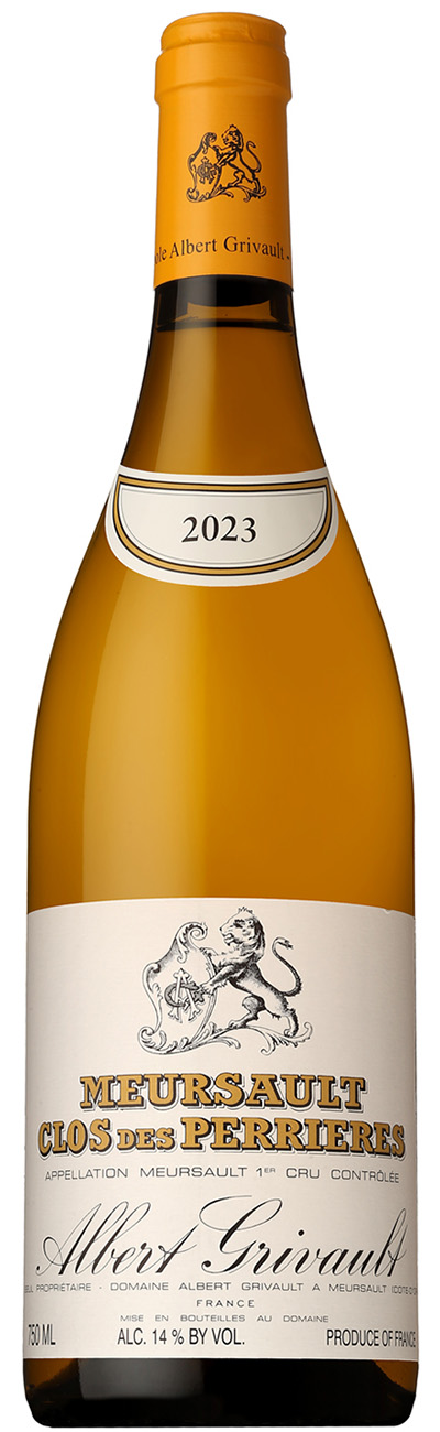 ドメーヌ アルベール グリヴォー ムルソー クロ デ ペリエール [2023] 750ml 白 DOMAINE ALBERT GRIVAULT MEURSAULT CLOS DES PERRIERES 26,950円