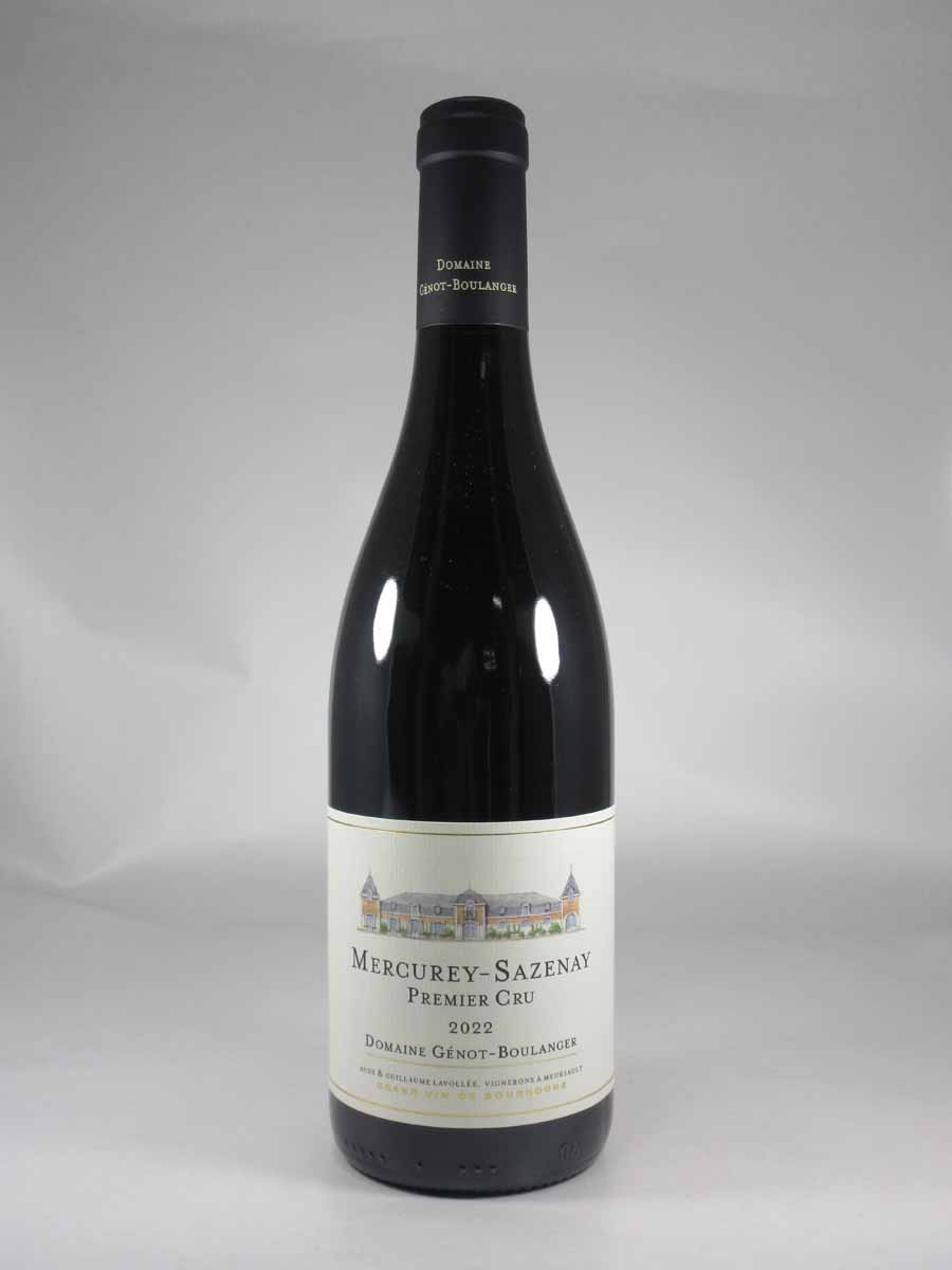 ●ジェノ ブーランジェール メルキュレ プルミエ クリュ サズネイ [2022] 750ml 赤 GENOT-BOULANGER Mercurey 1er Cru Sazenay｜酒宝庫　ＭＡＳＨＩＭＯ
