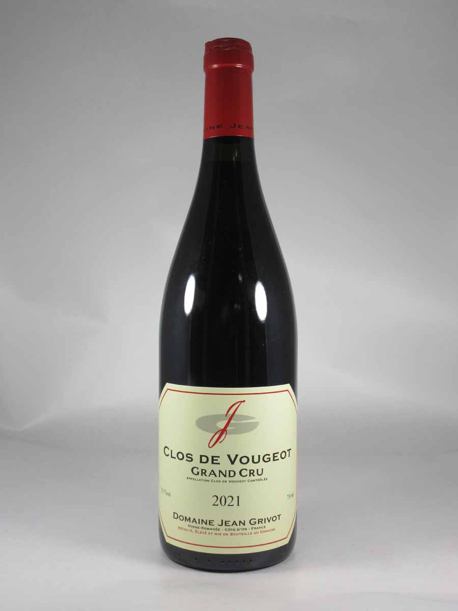 ジャン グリヴォ クロ ド ヴージョ グラン クリュ [2021] 750ml 赤 Jean GRIVOT Clos de Vougeot Grand Cru
