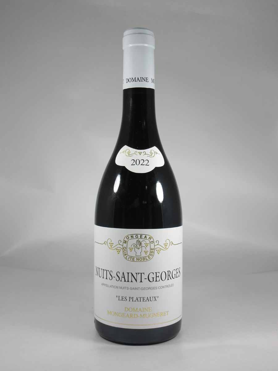 モンジャール ミュニュレ ニュイ サン ジョルジュ レ プラトー [2022] 750ml 赤 MONGEARD-MUGNERET Nuits-Saint-Georges Les Plateaux