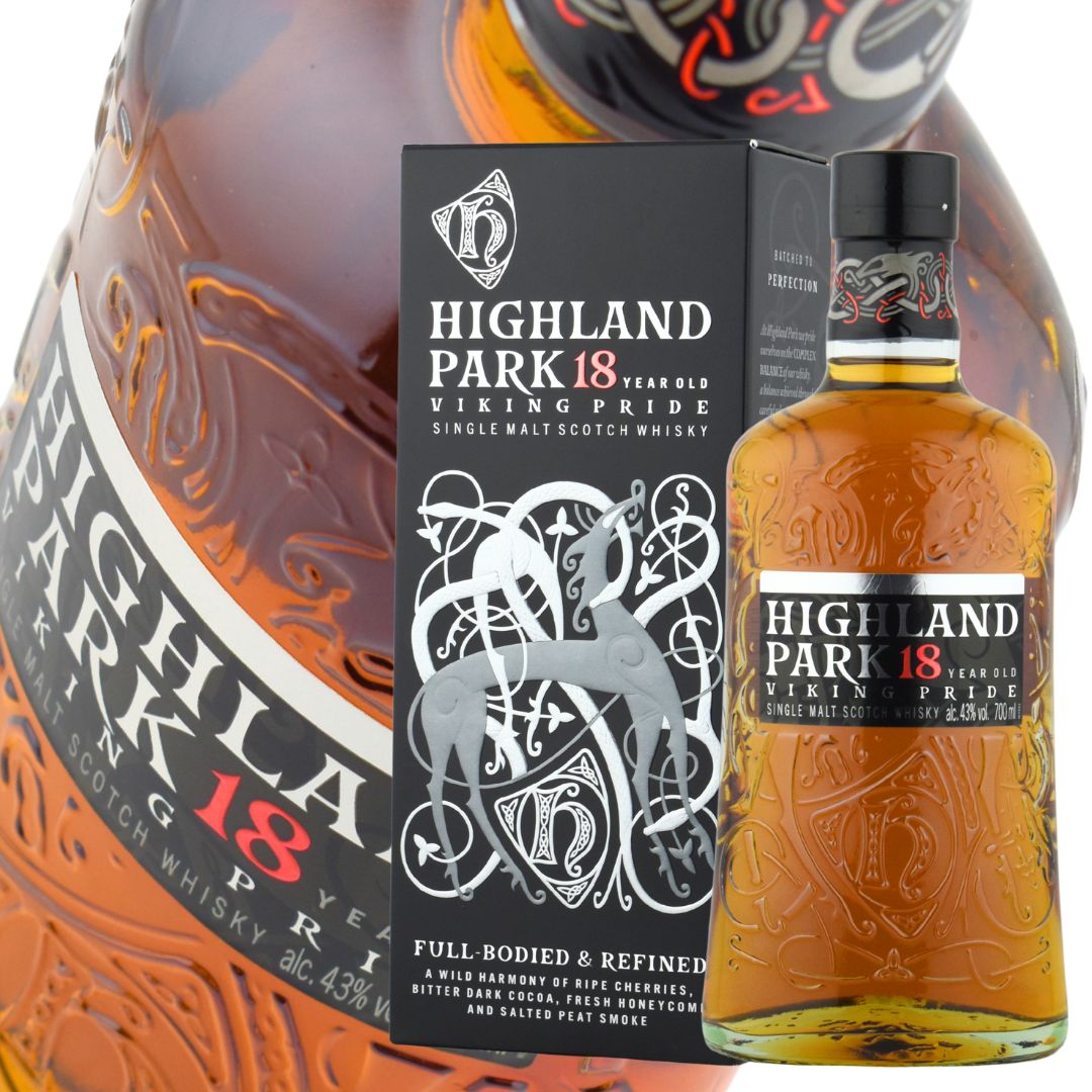 ウイスキー 43度 ハイランドパーク 18年 ヴァイキング プライド 700ml 瓶 1本 正規 12,096円