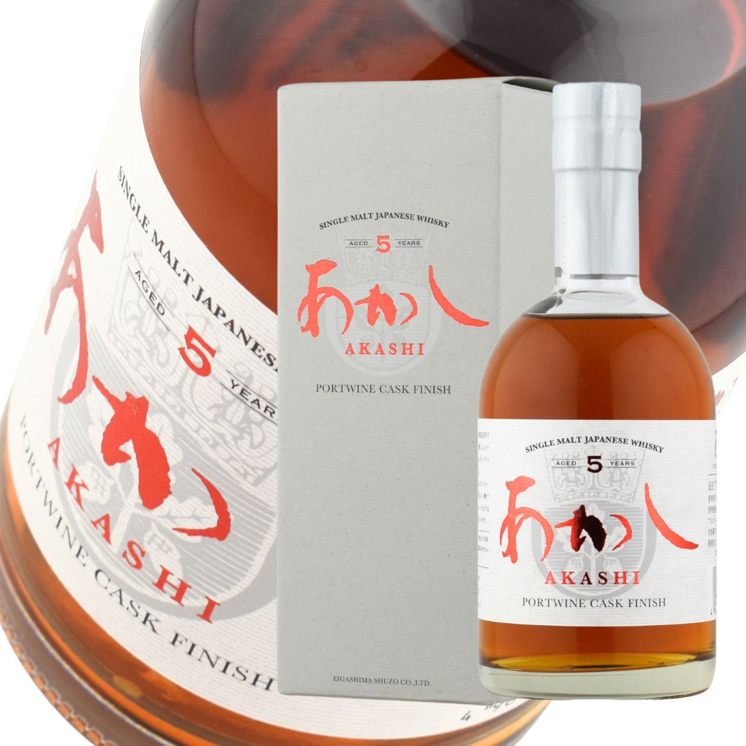 楽天市場】シングルモルト あかし ポートワインカスク 4年 50