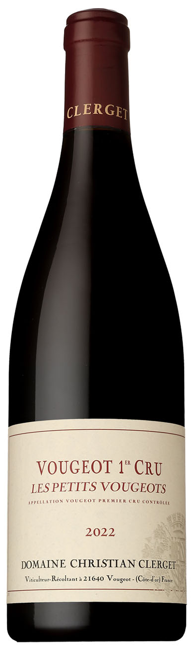 ドメーヌ クリスチャン クレルジェ ヴージョ プルミエクリュ レ プティ ヴージョ [2022] 750ml 赤 DOMAINE CHRISTIAN CLERGET VOUGEOT 1ER CRU LES PETITS VOUGEOTS