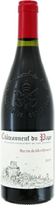 シャトー　ド　モンフォーコン / 　バロン　ド　モンフォーコン　シャトーヌフ　デュ　パブ　[2019]　750ml・赤　【Chateau de Montfaucon】 Baron de Montfaucon Chateauneuf-du-Pape