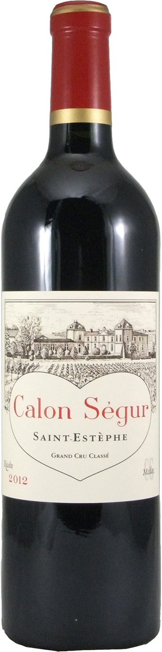 シャトー カロン セギュール [2012] 750ml 赤　 CHATEAU CALON-SEGUR　ワイン　お酒　フランス　ボルドー　サンテステーフ　赤ワイン　フルボディ　カベルネ ソーヴィニヨン　メルロ　メドック格付3級 24,708円