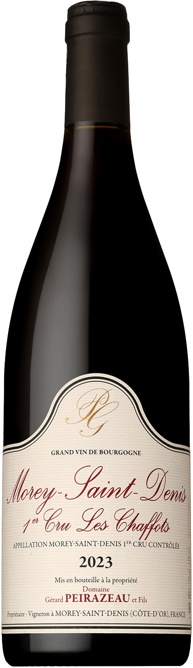 ●ドメーヌ ジェラール ペラゾー モレ サン ドニ レ シャフォ [2023] 750ml 赤DOMAINE GERARD PEIRAZEAU MOREY SAINT DENIS 1ER CRU LES CHAFFOTS｜酒宝庫　ＭＡＳＨＩＭＯ