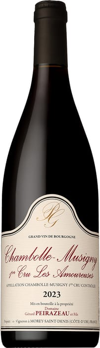 ●ドメーヌ ジェラール ペラゾー シャンボール ミュジニー レ ザムルーズ [2023] 750ml 赤DOMAINE GERARD PEIRAZEAU CHAMBOLLE MUSIGNY 1ER CRU LES AMOUREUSES｜酒宝庫　ＭＡＳＨＩＭＯ
