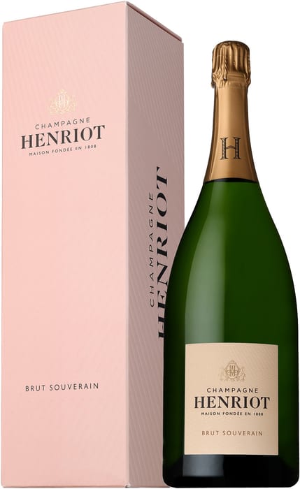 ●アンリオ ブリュット スーヴェラン マグナム (ケショウバコイリ) (シンラベル) [NV] 1500ml 泡BRUT SOUVERAIN 1500ml MAGNUM WITH BOX｜酒宝庫　ＭＡＳＨＩＭＯ