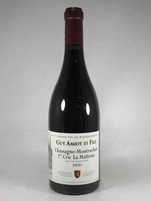 ●アミオ ギイ エ フィス シャサーニュ モンラッシェ プルミエ クリュ ラ マルトロワ ルージュ [2021] 750ml 赤AMIOT Guy et Fils Chassagne Montrachet 1er Cru La Maltroie Rouge｜酒宝庫　ＭＡＳＨＩＭＯ