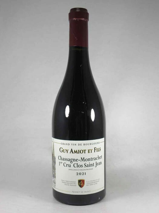 ●アミオ ギイ エ フィス シャサーニュ モンラッシェ プルミエ クリュ クロ サン ジャン ルージュ [2021] 750ml 赤AMIOT Guy et Fils Chassagne Montrachet 1er Cru Clos Saint Jean Rouge｜酒宝庫　ＭＡＳＨＩＭＯ