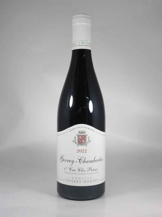●ティエリー モルテ ジュヴレ シャンベルタン プルミエ クリュ クロ プリウール [2022] 750ml 赤Thierry MORTET Gevrey Chambertin 1er Cru Clos Prieur｜酒宝庫　ＭＡＳＨＩＭＯ