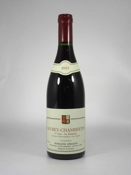 ●セラファン ジュヴレ シャンベルタン プルミエ クリュ ル フォントニー [2021] 750ml 赤SERAFIN Gevrey Chambertin 1er Cru Le Fonteny｜酒宝庫　ＭＡＳＨＩＭＯ