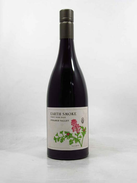 ●ピラミッド ヴァレー ヴィンヤーズ アース スモーク ノース カンタベリー ピノ ノワール [2020] 750ml 赤PYRAMID VALLEY Vineyards Earth Smoke North Canterbury Pinot Noir｜酒宝庫　ＭＡＳＨＩＭＯ