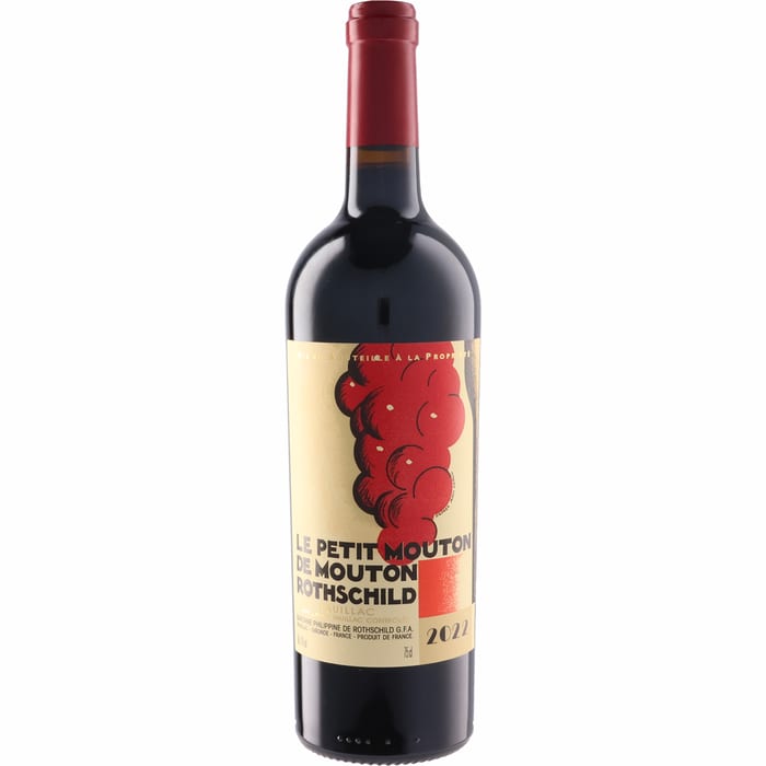 ●シャトー ムートン ロートシルト ル プティ ムートン ド ムートン ロートシルト (6入) [2022] 750ml 赤Chateau Mouton Rothschild Le Petit Mouton de Mouton Rothschild｜酒宝庫　ＭＡＳＨＩＭＯ