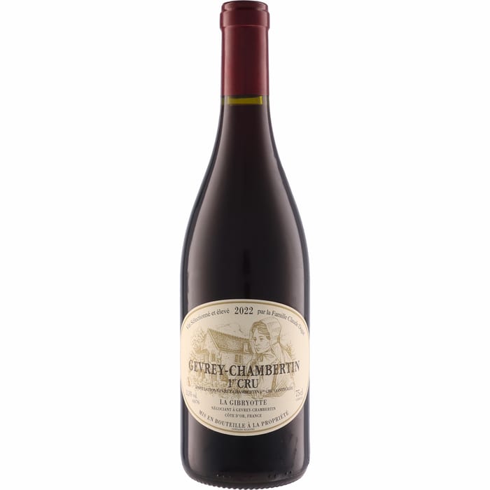 ●ラ ジブリオット ジュヴレ シャンベルタン プルミエ クリュ [2022] 750ml 赤La Gibryotte Gevrey Chambertin 1er cru｜酒宝庫　ＭＡＳＨＩＭＯ