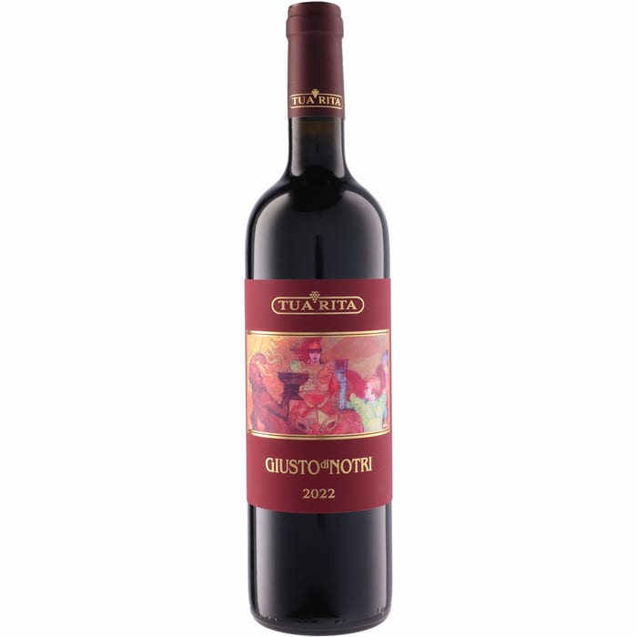 ●アジィエンダ アグリコーラ トゥア リータ ジュスト ディ ノートリ [2022] 750ml 赤Azienda Agricola Tua Rita Giusto di Notri｜酒宝庫　ＭＡＳＨＩＭＯ