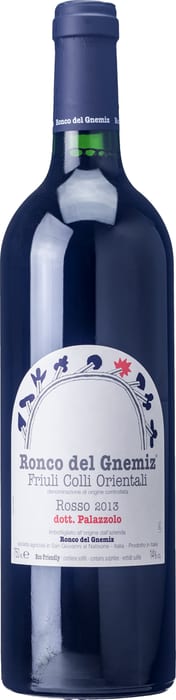 〇ロンコ デル ニエミツ ロッソ ドットール パラッツォーロ [2021] 750ml 赤Ronco del Gnemiz Rosso Dottor Palazzolo｜酒宝庫　ＭＡＳＨＩＭＯ