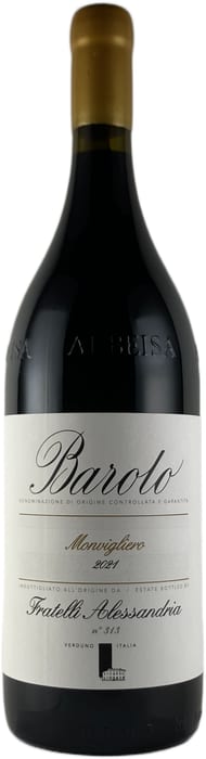 〇フラテッリ アレッサンドリア バローロ モンヴィリエーロ [2020] 750ml 赤Fratelli Alessandria Barolo Monvigliero｜酒宝庫　ＭＡＳＨＩＭＯ