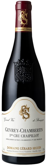 〇ジェラール セガン ジュヴレ シャンベルタン プルミエ クリュ クレピヨ [2024] 750ml 赤Gerard Seguin Gevrey Chambertin 1er Cru Craipillot｜酒宝庫　ＭＡＳＨＩＭＯ