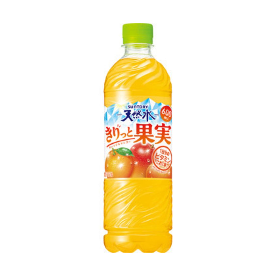 サントリー天然水 きりっと果実 オレンジ&マンゴー 600mlペットボトル 24本
