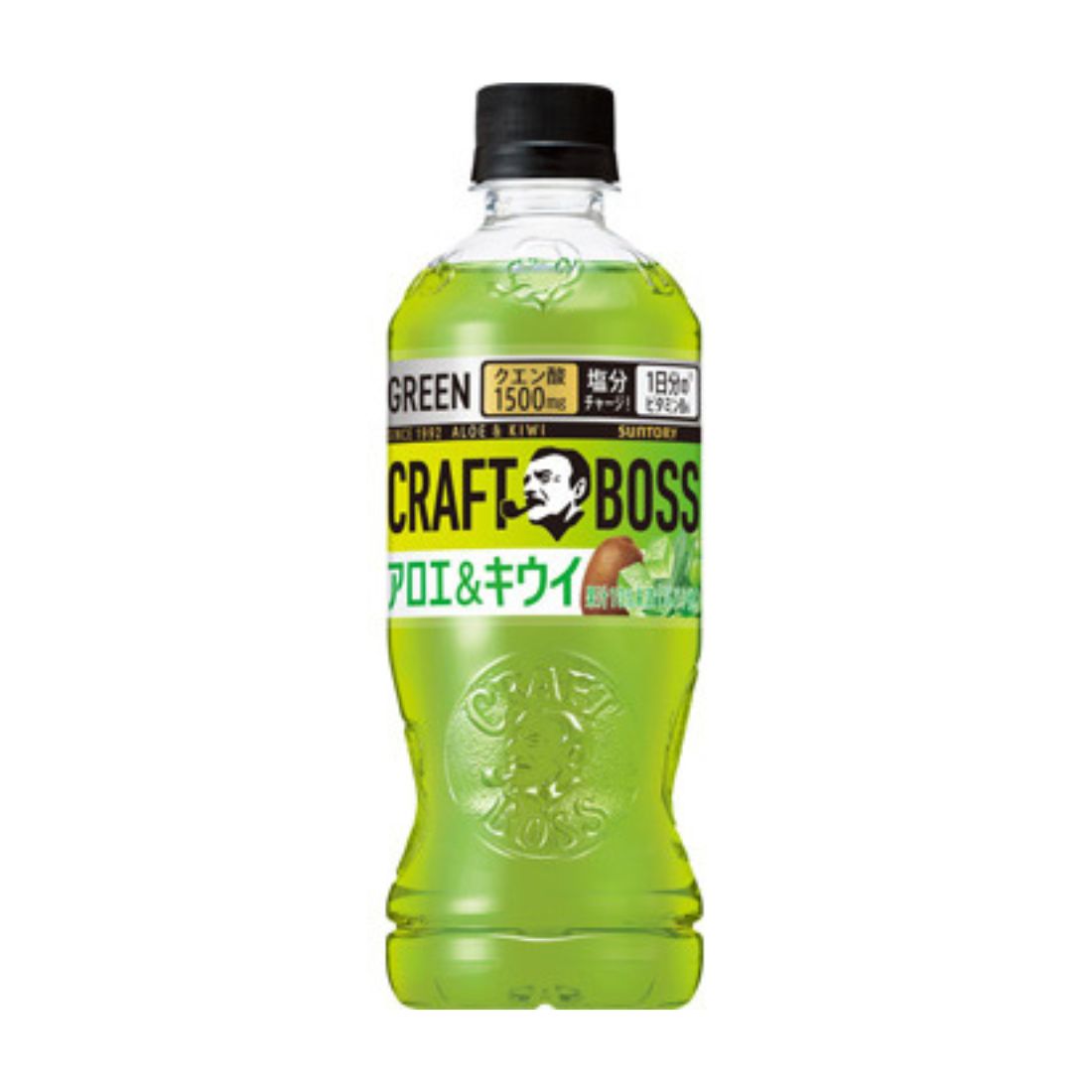 サントリー クラフトボス アロエ&キウイ 500mlペットボトル 24本