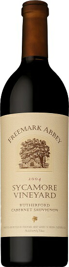 ●フリーマーク アビー シカモア ヴィンヤード カベルネ ソーヴィニヨン [2004] 750ml 赤FREEMARK ABBEY CABERNET SAUVIGNON SYCAMORE VINEYARD｜酒宝庫　ＭＡＳＨＩＭＯ