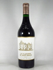 ●ボルドー ペサック レオニャン ル クラランス ド オーブリオン [2018] 750ml 赤　Bordeaux Pessac-Leognan Le Clarence de Haut Brion｜酒宝庫　ＭＡＳＨＩＭＯ