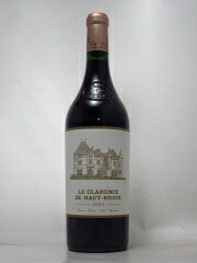 ボルドー　ペサック　レオニャン　ル　クラランス　ド　オーブリオン　[2017]　750ml　赤　Bordeaux Pessac-Leognan Le Clarence de Haut Brion