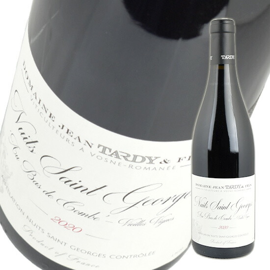 ジャン タルディ ニュイ サンジョルジュ バ ド コンブ VV [2020] 750ml 赤 DOMAINE JEAN TARDY