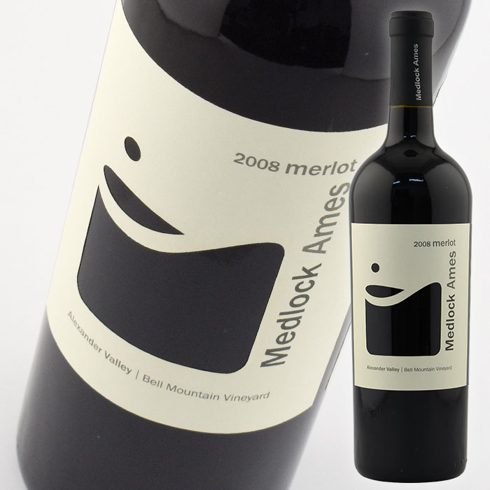 メドロック エイムズ メルロー [2008] 750ml 赤 Medlock Ames Merlot
