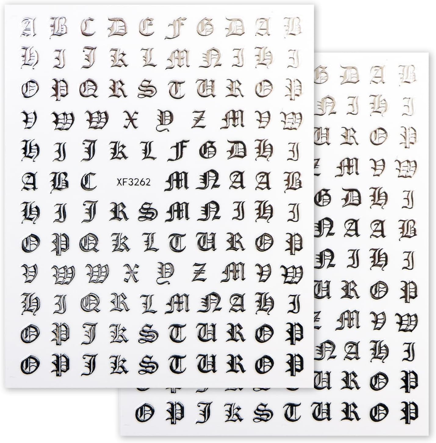 楽天市場】ネイルシール アルファベット カリグラフィー 英語 文字