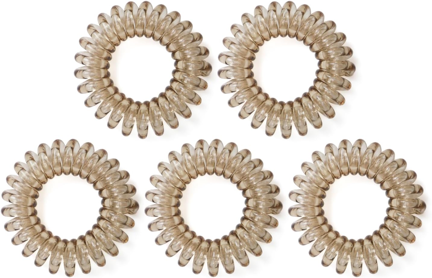 楽天市場】スプリングヘアゴム 髪ゴム【クリア】透明 跡がつかない 髪