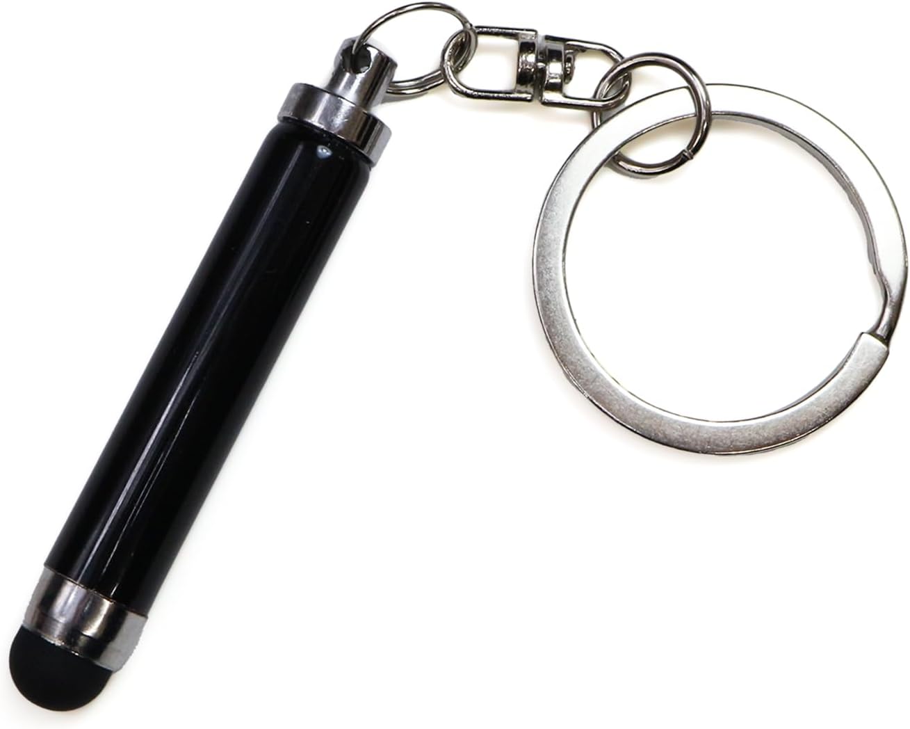 シルバー タッチペン キーチェーン付き Amazon.co.jp: ミニ タッチペン スマホ キーホルダー付き 【シルバー