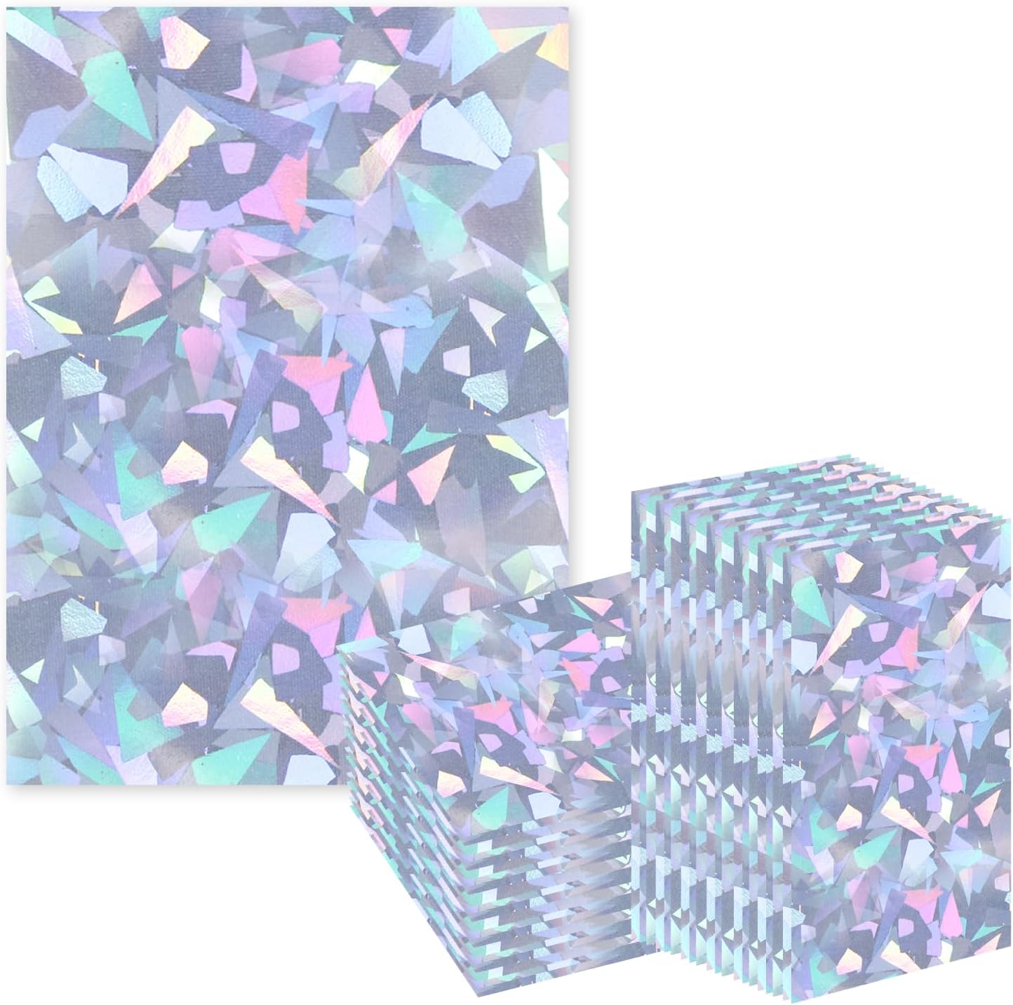 楽天市場】ホログラムカードスリーブ【ハート柄】50枚入り 65×90mm 大