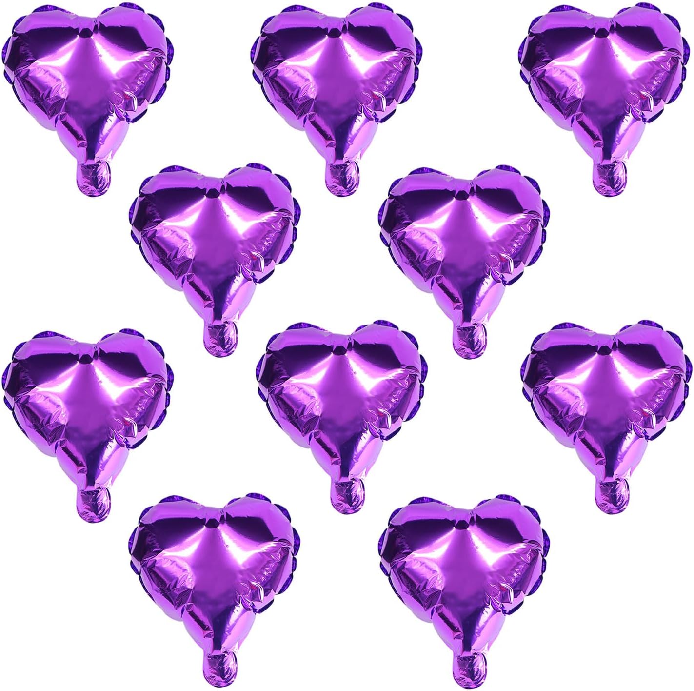 楽天市場】ハート バルーン 約25cm 合計10枚入り 【ピンク