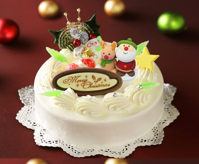 楽天市場 期間限定商品 Xmasスイーツ21 クリスマスバターケーキ 北海道 スイートますや