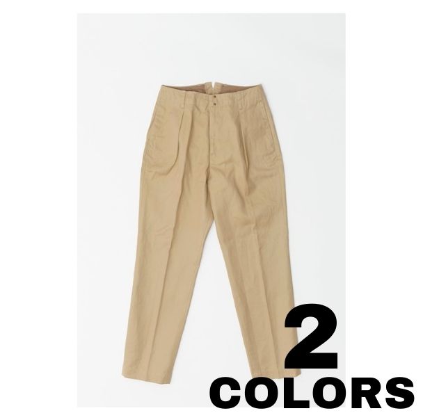 HAND ROOM 【ハンドルーム】INTACK CHINO TROUSERS 【インタックチノ トラウザーズ】|MASON and DIXON