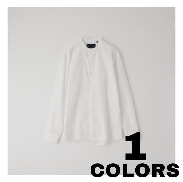 HANDROOM【ハンドルーム】160/2 BROAD STAND COLLAR SHIRTS｜MASON and DIXON
