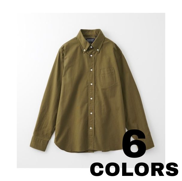 HANDROOM【お手てお座敷】OX FORD BUTTON DOWN SHIRTS