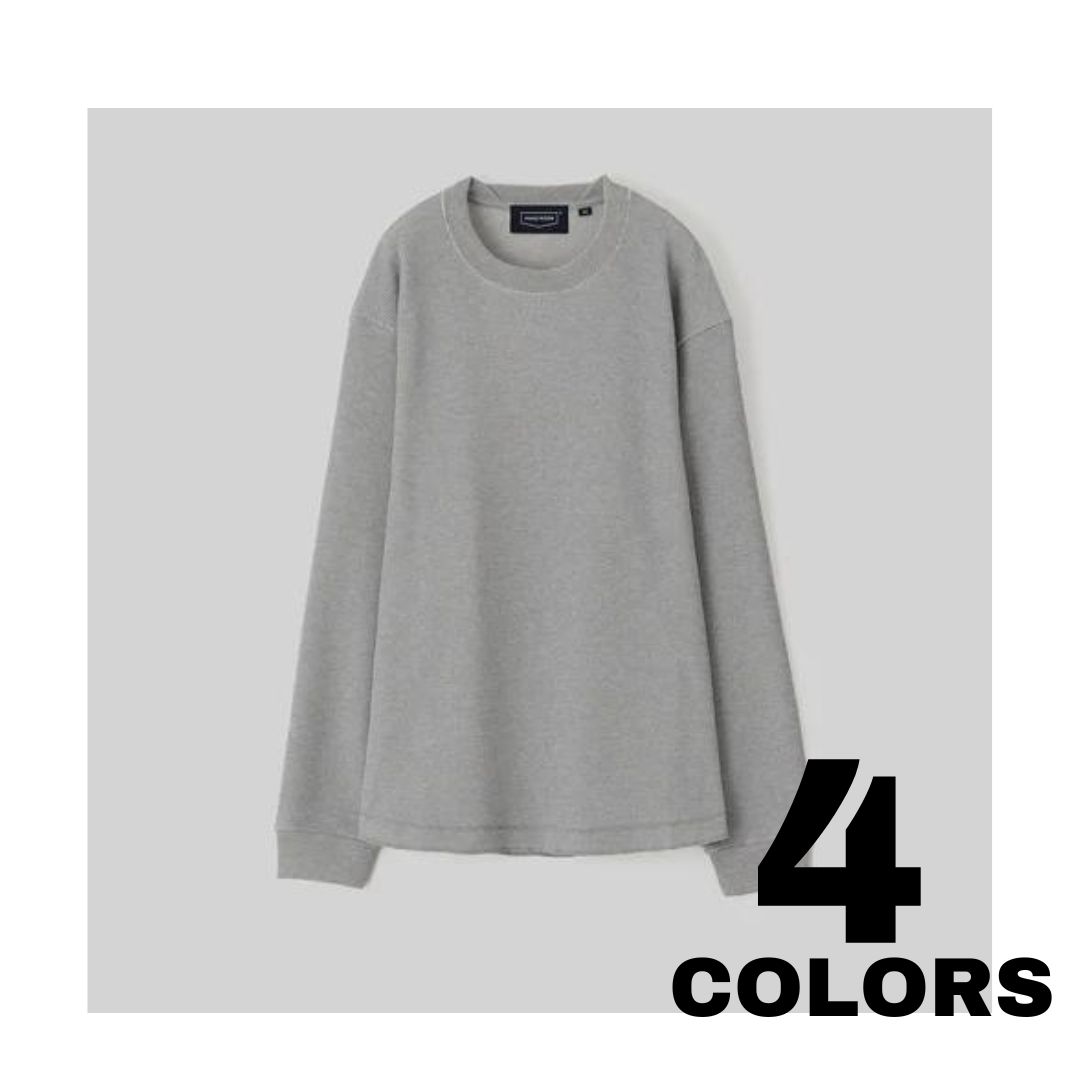 HANDROOM【御手手御部屋】WAFFLE LONG TSHIRT