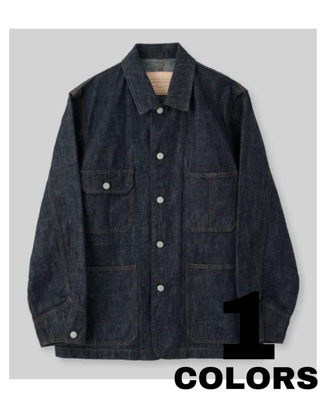 HANDROOM【ハンドルーム】DENIM COVERALL