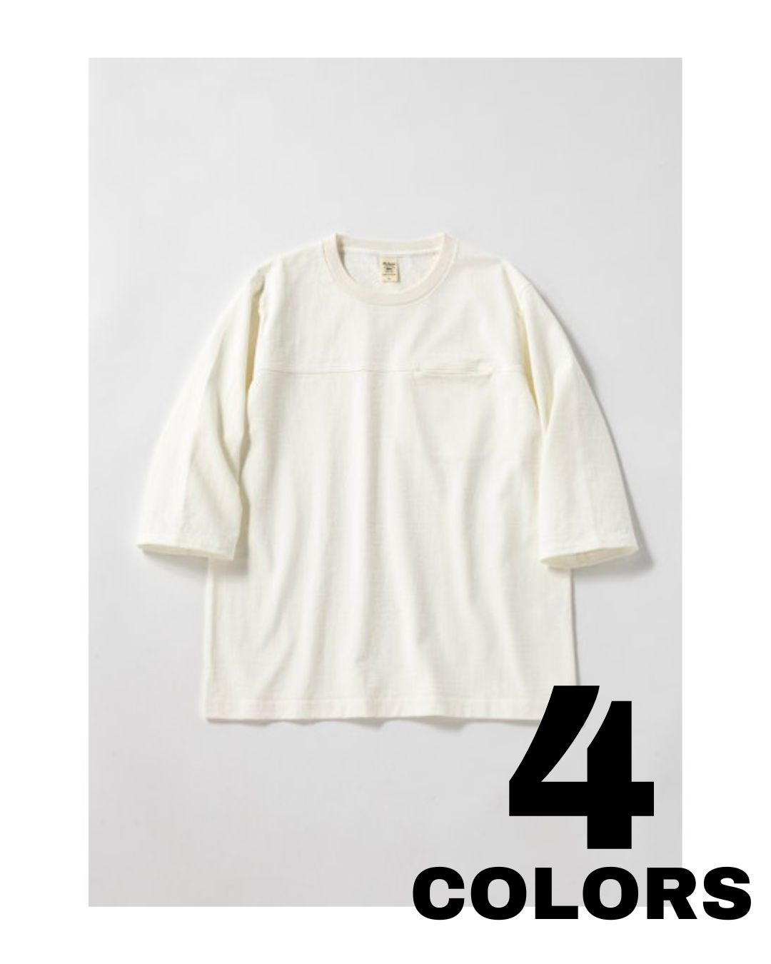 JACKMAN【万力マン】Dotsume Pocket HS T-shirt