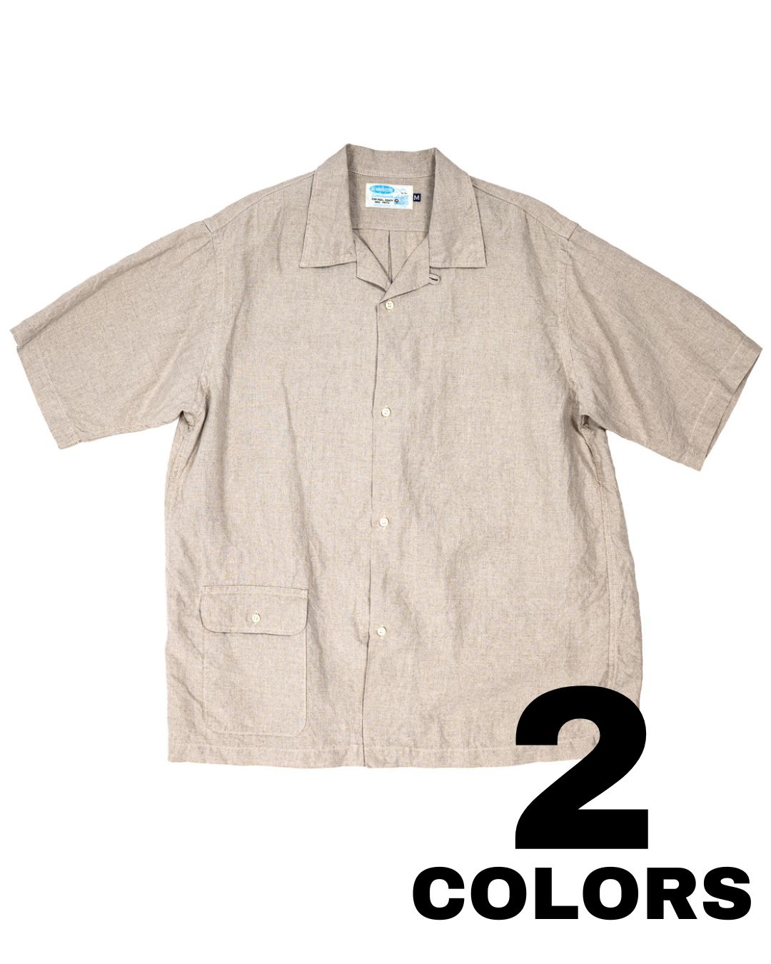 WORKERS【ワーカーズ】Open Collar Shirt