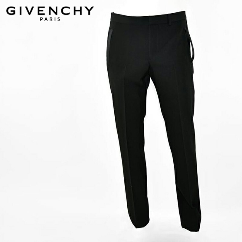 GIVENCHY スラックス 34R 黒 GIVENCHY(ジバンシィ) スラックス(メンズ) - 海外通販のBUYMA